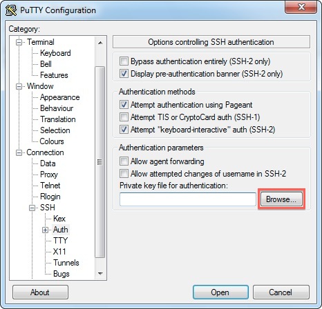 Putty Key Browse